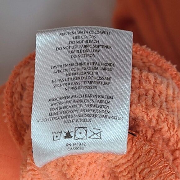 Noble Outfitters Hoodie Men's Orange Large Hooded Sweatshirt Workwear - Picture 5 of 12